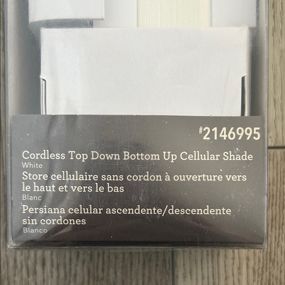 Allen + Roth White Cordless Cellular Shade - Picture 6 of 6